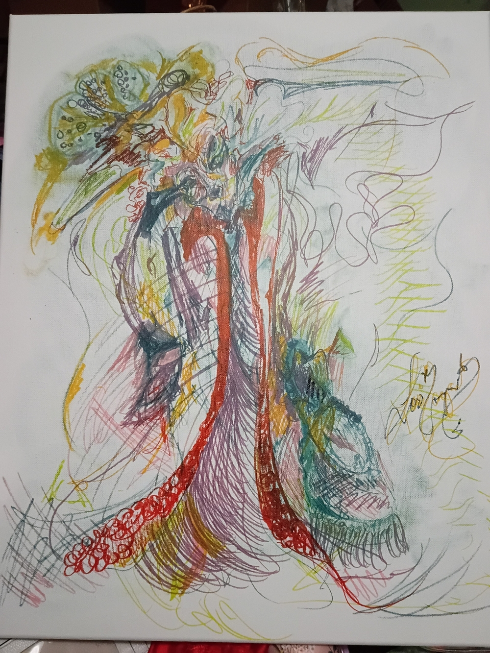 Abstract Original Painting By Lori Margaret